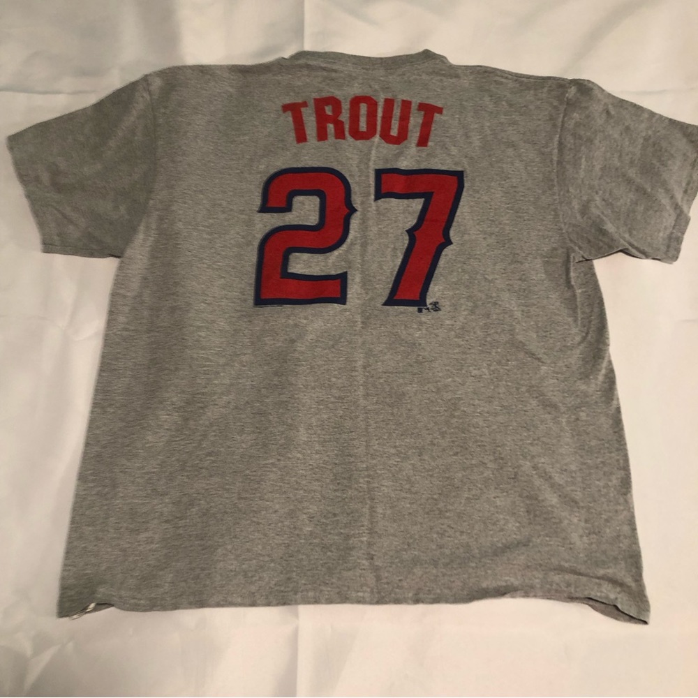 Anaheim Angels Mike Trout #27 T-Shirt Jersey XL
